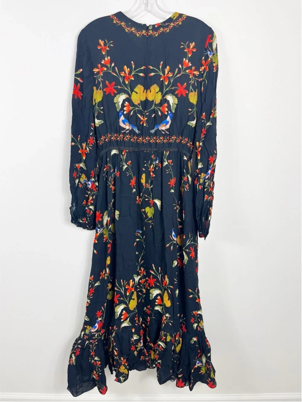 Giambattista Valli Floral Print Midi Dress Size Medium NWT Multicolor - Picture 7 of 9